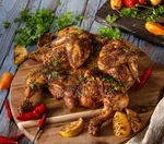 Succulent grilled chicken pieces, perfect for summer cookouts